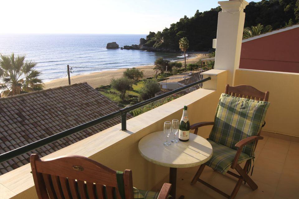 Menigos Resort House Agios Gordios  Exterior foto